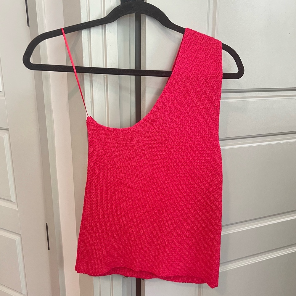 Free People Condado One Shoulder Sweater Top - Picture 5 of 6